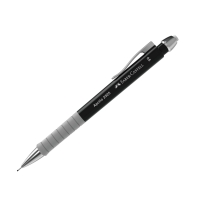 Ołówek automatyczny 0.5mm czarny Apollo Faber-Castell 232504FC