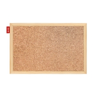 Tablica korkowa 60x40 drewno MEMOBE