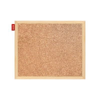 Tablica korkowa 60x50 drewno MEMOBE