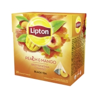 Herbata ekspresowa Brzoskwinia-Mango Lipton 20t piramidka