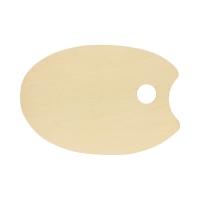 Paleta farb owal 21.x5x30 drewno G83303