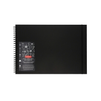 Szkicownik A3/40 spirala Derwent Black Book 200g 2300381