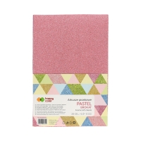 Arkusze piankowe A4/5 brokat pastel HappyColor