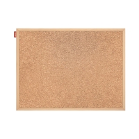 Tablica korkowa 120x100 drewno MEMOBE