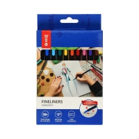 Cienkopis 0.4mm 10kol Memobe MC100-99-10