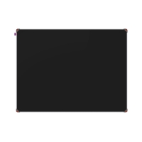 Tablica kredowa magnetyczna 120x90 ALU EDGE czarna MemoBe IDEA