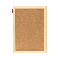 Tablica korkowa 30x21 drewno nabiurkowa Memobe