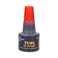 Tusz stemple 30ml czerwony Taurus