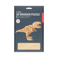 Puzzle 3D drewniane T-REX Kikkerland GG121