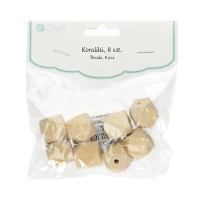 Koraliki drewniane geometryczne 20mm (8)