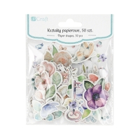 Kształty papierowe Boho Flowers & Butterflies (50)