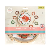 Zestaw haft krzyżykowy Śpiący lisek