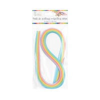 Paski do quillingu 3mm pastelowe (100)