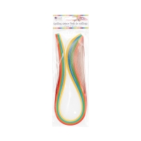 Paski do quillingu 3mm tęczowe (100)