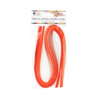 Paski do quillingu 3mm pomarańczowe (100)