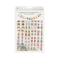 Bransoletki DIY z zawieszkami Puffy Rainbow