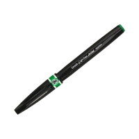 Pisak pędzelkowy zielony Brush Sign Pen Pentel SESF30