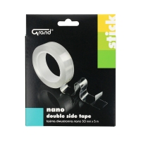 Taśma klejąca 30mmx5m przezroczysta dwustronna Nano