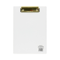 Deska klip A5 biała złoty mechanizm Biurfol