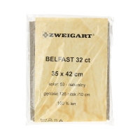 Kanwa lniana 35x42/32ct naturalny Belfast Zweigart 0053