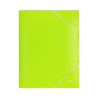 Teczka gumka A4 jasnozielona karton Wow Leitz