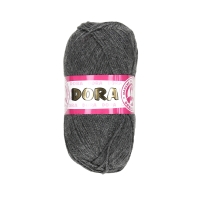 Włóczka 100g antracyt Madame Tricote Paris Dora 009