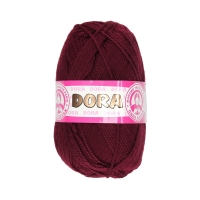 Włóczka 100g bordowy Madame Tricote Paris Dora 035