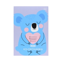 Kolorowanka A4/40 naklejki BeBe pastel Interdruk