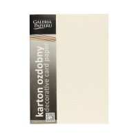 Karton ozdobny A4 220g Nature jasnobeżowy tłoczenie (20)