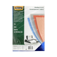 Folia do bindowania A4 niebieska 200mic Fellowes (100)