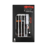 Isograph 0.2/0.4/0.6mm zestaw Combi Rotring College S0699390