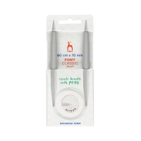 Druty na żyłce plastikowe 10mmx60cm Pony 48669