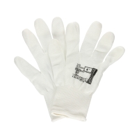 Rękawice powlekane Leo białe 6 Ardon (2)