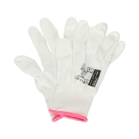Rękawice powlekane Leo białe 7 Ardon (2)