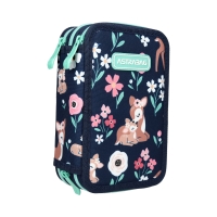 Piórnik z wyposażeniem potrójny Baby Deer Astrabag