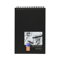 Szkicownik A5/50 Sketchbook Oxford spirala czarny 400152644