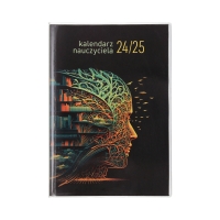 Kalendarz książkowy B5 Nauczyciela Modern PCV Tygodniowy