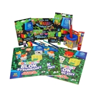 Wyprawka szkolna 20elementów XL Pixel One Astra 601124013