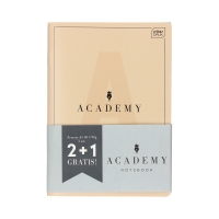 Zeszyt A5/60 linia  Academy Interdruk 90g - 3szt. 5902277356000