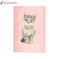 Zeszyt A6/32 słówek UV Puppy Sign Interdruk 70g