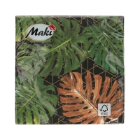 Serwetki 33x33 3w Monstera Golden Graphic 050701 (20)