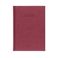 Kalendarz książkowy B5 Vivella bordowy 51D dzienny