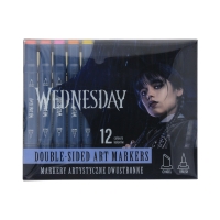 Marker artystyczny 12kol dwustronny Wednesday 207024051