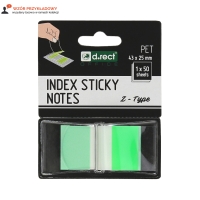 Zakładki indeksujące 25x43/50 neon