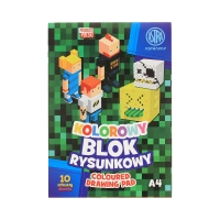Blok rysunkowy A4/10 kolor 80g Astrapap 106022018