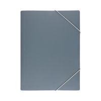 Teczka z gumką A4/PP 20mm grafit Morandi Biurfol