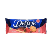 Ciastka Delicje malinowe 147g Szampańskie