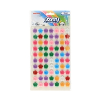 Dżety samoprzylepne kwiatki mix Brewis DS103