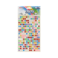 Dżety samoprzylepne pastelowe 6mm Brewis DS104