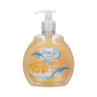 Mydło płyn 500ml pompka miód i mleko Poezja